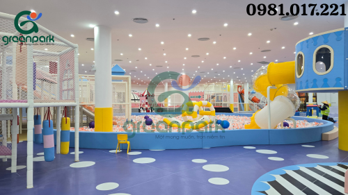 5 cách phối màu sáng tạo cho khu vui chơi trẻ em trong nhà 13