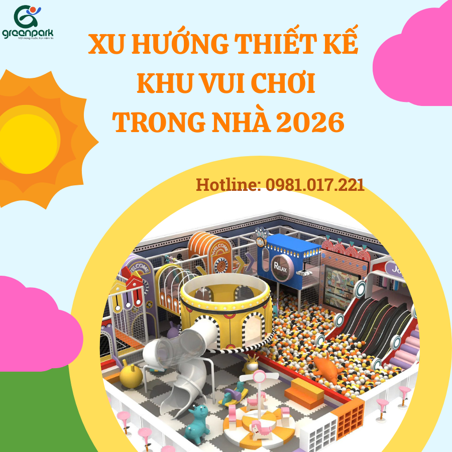 Xu hướng thiết kế khu vui chơi trong nhà 2026 1