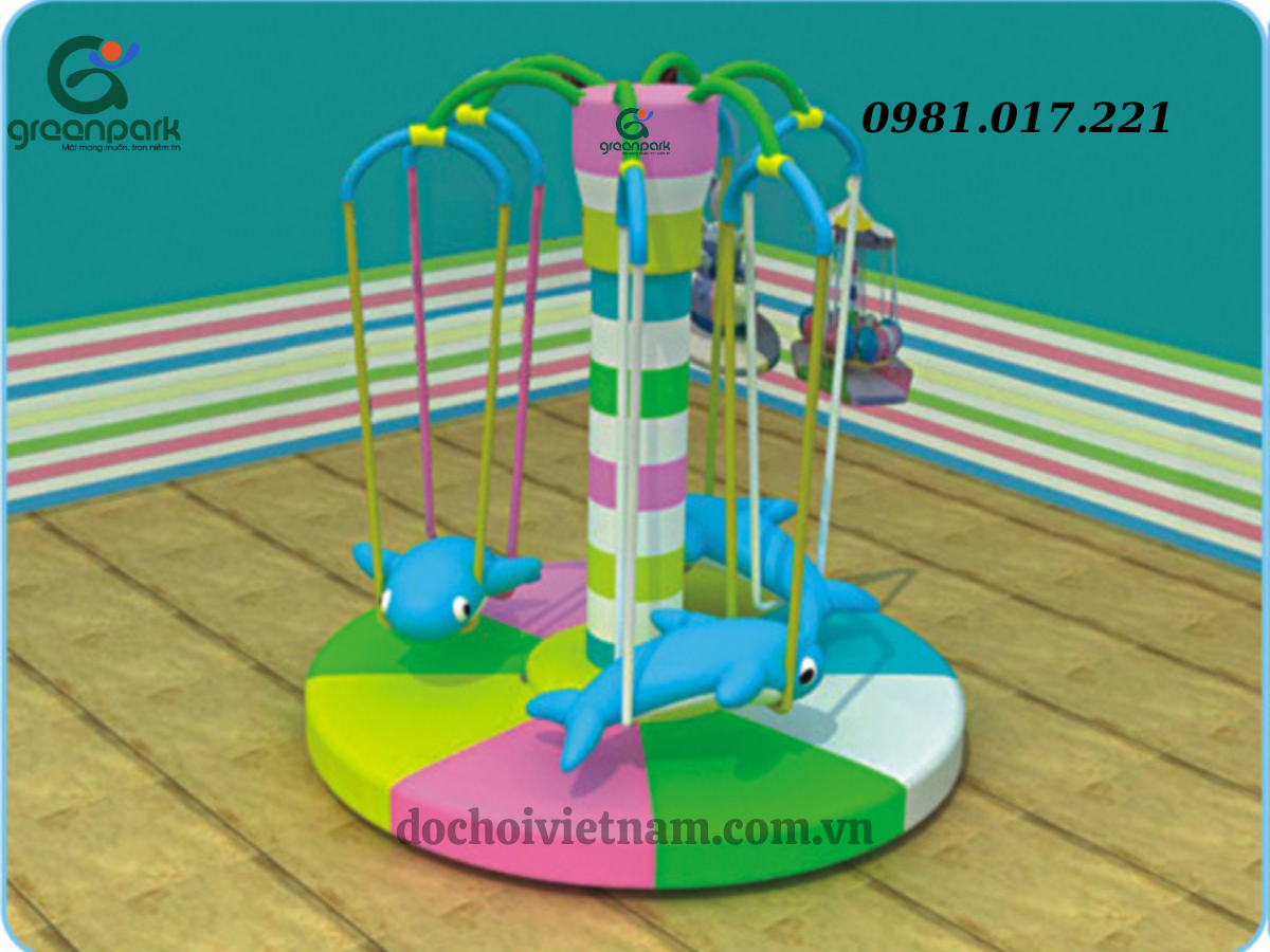 18 Đu quay con cá heo GP05109 1