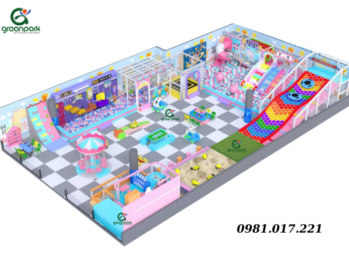 Khu vui chơi trẻ em trong nhà kết hợp cầu trượt cầu vồng GP01210 10 khu-vui-choi-tre-em-trong-nha