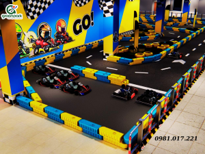 Mô hình đường đua Go Kart Mini GP05602 6 Mô hình đường đua Go Kart Mini GP05602 5