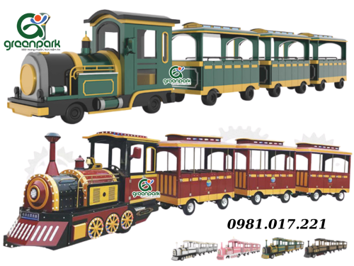 Tàu điện không ray trẻ em GP05802 10 tau-dien-khong-ray-tre-em