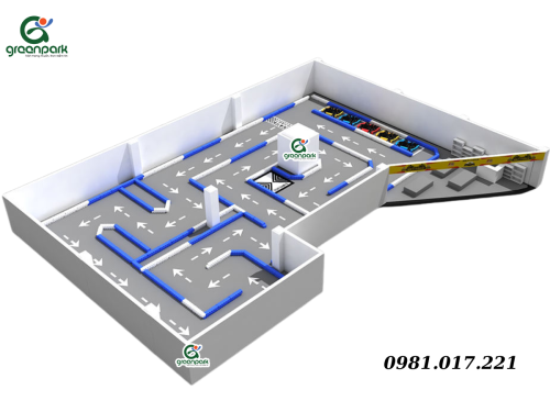 Mô hình đường đua Go Kart Mini GP05606 6 duong-dua-go-kart-mini