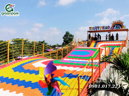 Cầu trượt cầu vồng – Cầu trượt phao GP02004 10 cau-truot-cau-vong-cau-truot-phao