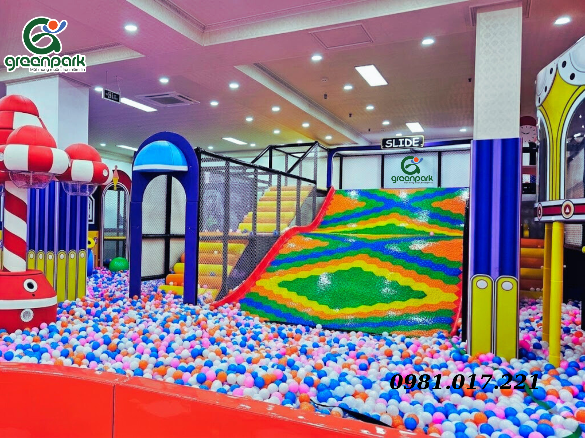 dochoivietnam.com.vn (4) Cầu trượt cầu vồng – Cầu trượt phao GP02013 2