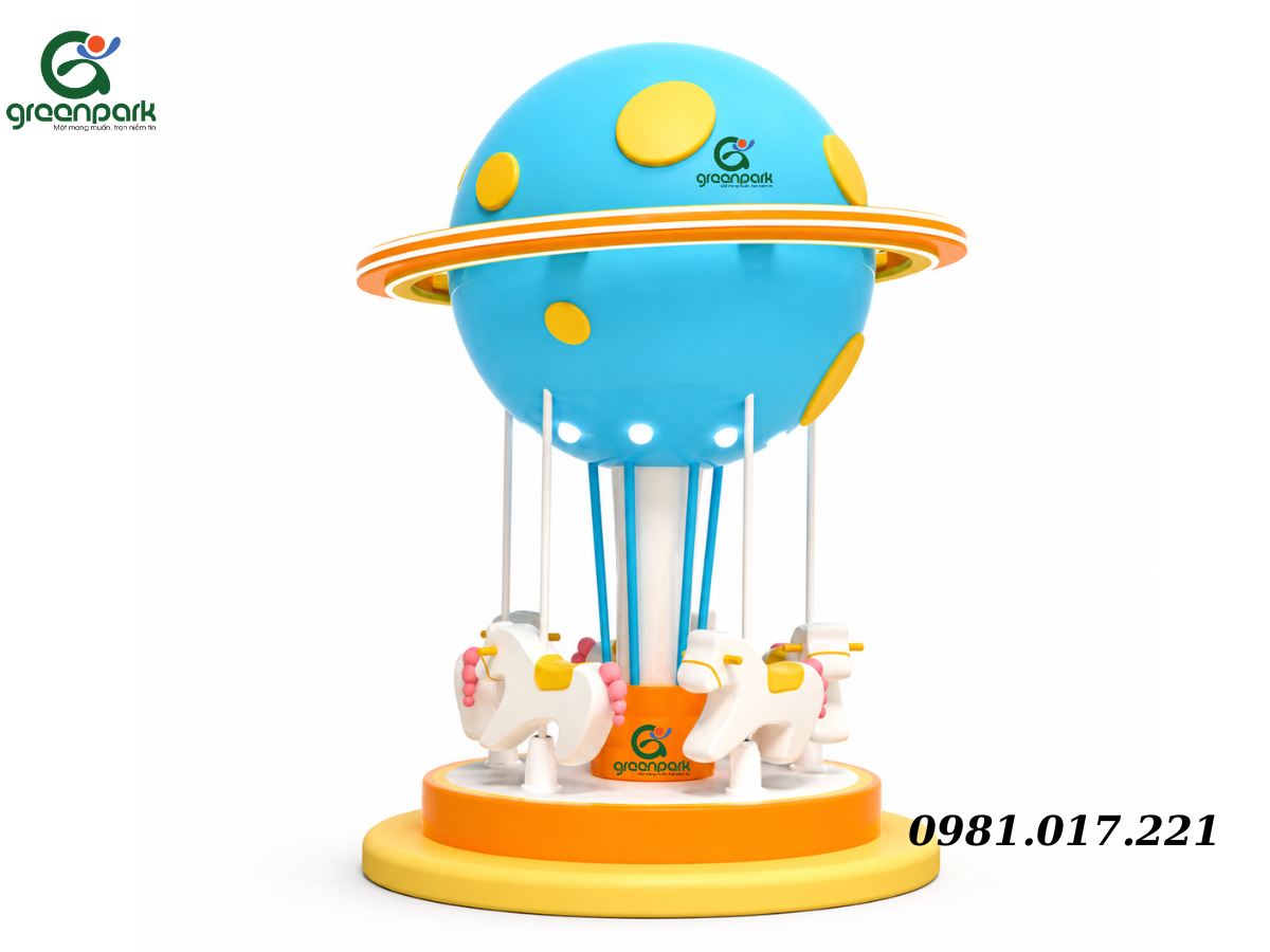 9 Đu quay ngựa gỗ GP05132 1