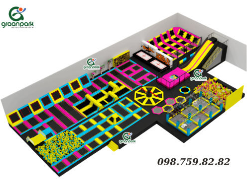 Sàn nhún Trampoline GP05414 10 san-nhun-van-dong-trampoline